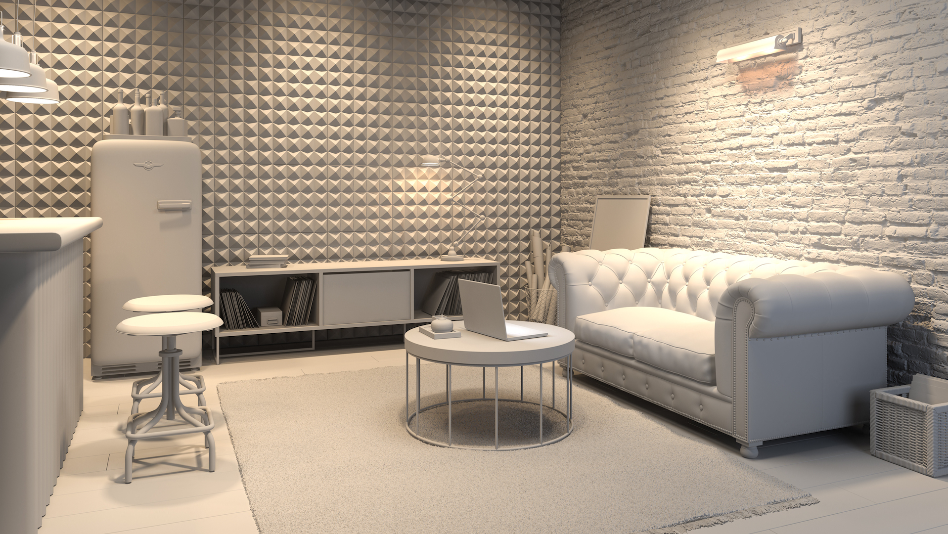 PIanki akustyczne Basotect - pokój 